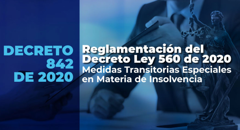 Gobierno expide Decreto reglamentario para el Régimen Transitorio de Insolvencia contemplado en el Decreto Ley 560 de 2020