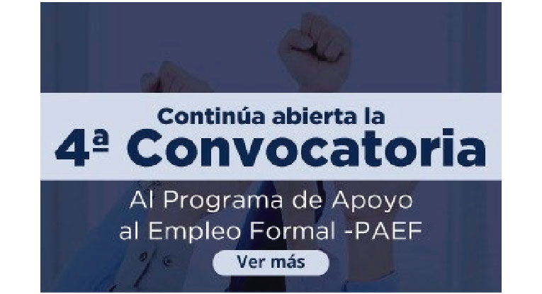 Boletín de prensa - Programa de Apoyo al Empleo Formal